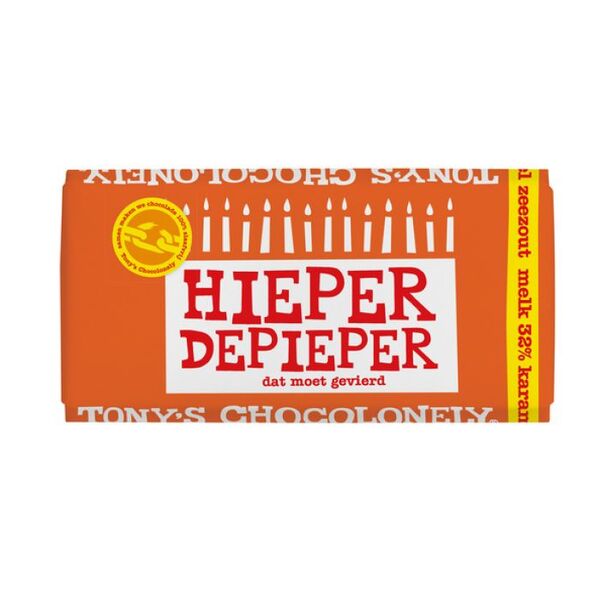 HIEPER DE PIEPER! - MELK KARAMEL ZEEZOUT